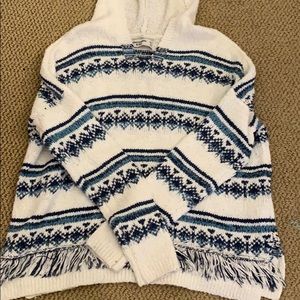 Abercrombie kids sweater with hood